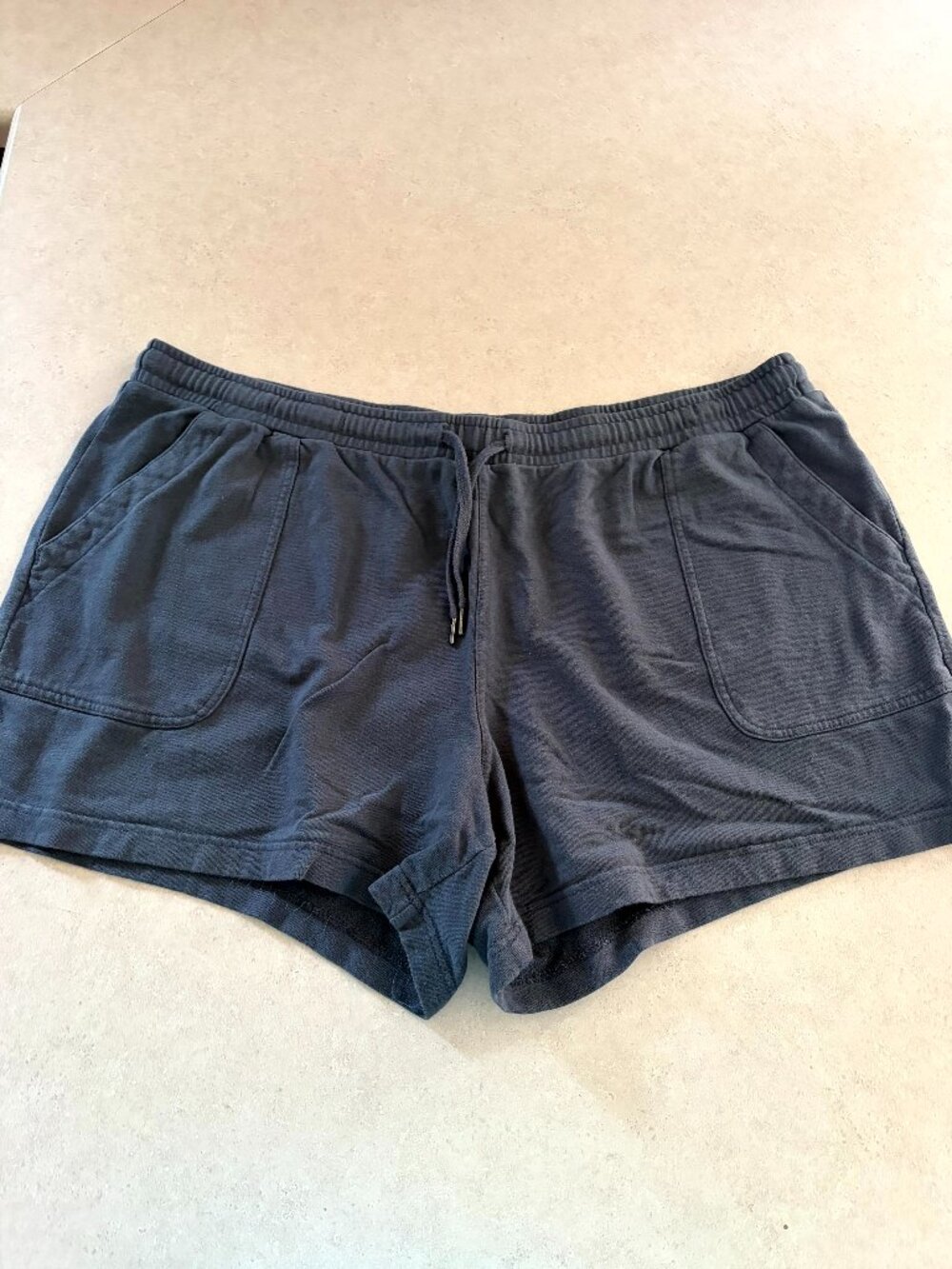 Terra & Sky Women's Casual Sweat Shorts Plus size 2X blue